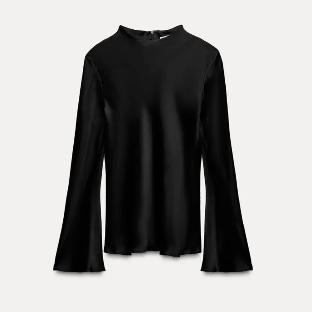 Zara Elegant Black Women's Top